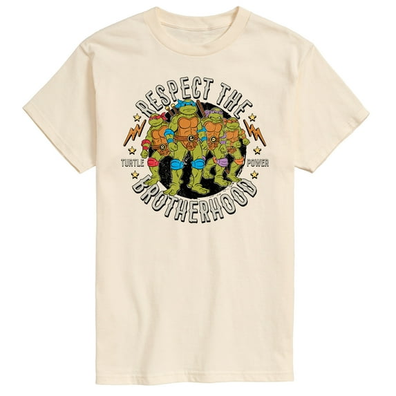 Teenage Mutant Ninja Turtles - Respect The Brotherhood - Men's Short Sleeve Graphic T-Shirt
