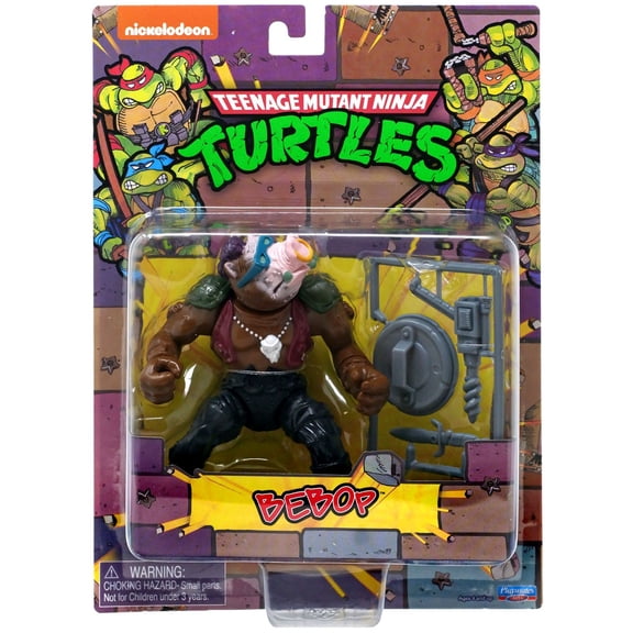 Teenage Mutant Ninja Turtles Retro Bebop Action Figure (Villains Mutant Module)