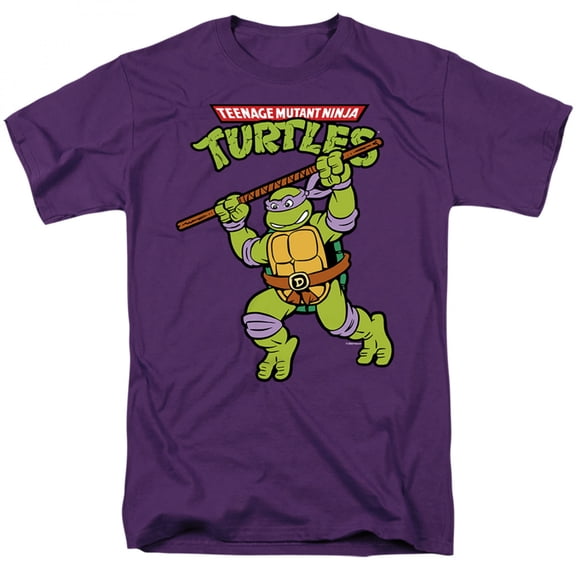Teenage Mutant Ninja Turtles Retro Donnie T-Shirt-3XLarge