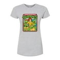 thumbnail image 1 of Teenage Mutant Ninja Turtles - Retro Group April - Juniors Fitted Graphic T-Shirt, 1 of 5