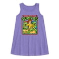 thumbnail image 1 of Teenage Mutant Ninja Turtles  - Retro Group April - Toddler & Youth Girls A-line Dress, 1 of 4