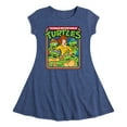 thumbnail image 1 of Teenage Mutant Ninja Turtles  - Retro Group April - Toddler & Youth Girls Fit & Flare Dress, 1 of 4