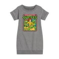 thumbnail image 1 of Teenage Mutant Ninja Turtles  - Retro Group April - Toddler & Youth Girls Fleece Dress, 1 of 5