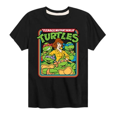 Teenage Mutant Ninja Turtles - Retro Group April - Toddler & Youth Short Sleeve Graphic T-Shirt