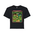thumbnail image 1 of Teenage Mutant Ninja Turtles - Retro Group - Juniors Cropped Cotton Blend T-Shirt, 1 of 5
