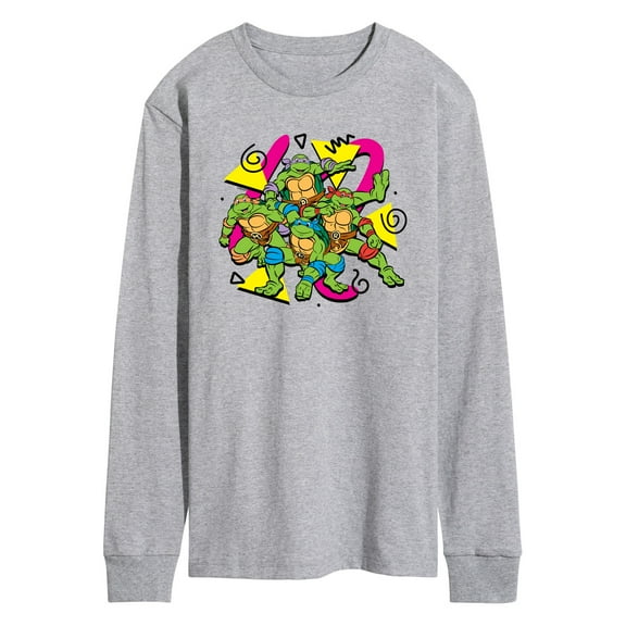 Teenage Mutant Ninja Turtles - Retro Group - Men's Long Sleeve T-Shirt