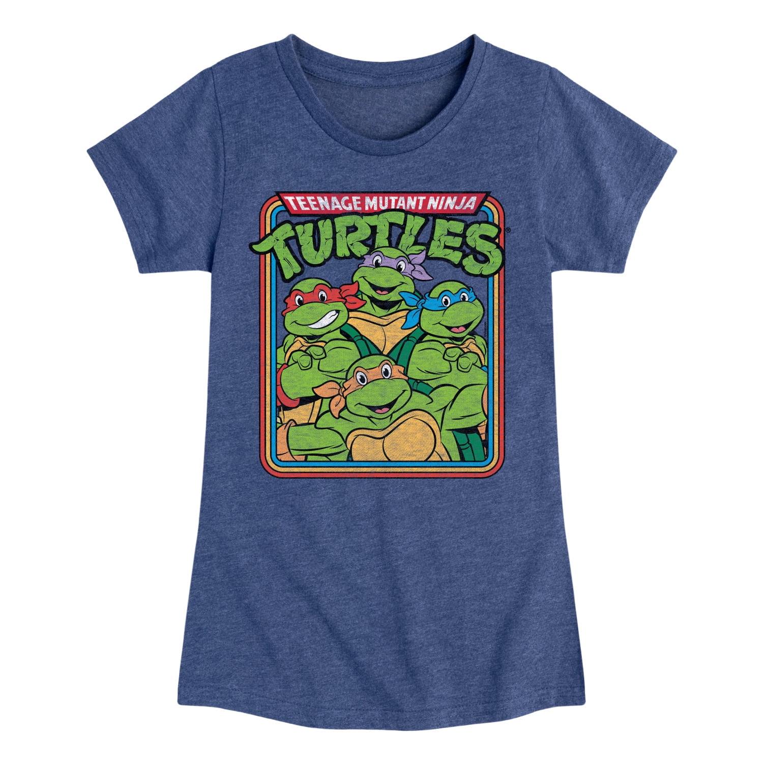 Teenage Mutant Ninja Turtles - Retro Group - Toddler & Youth Girls ...