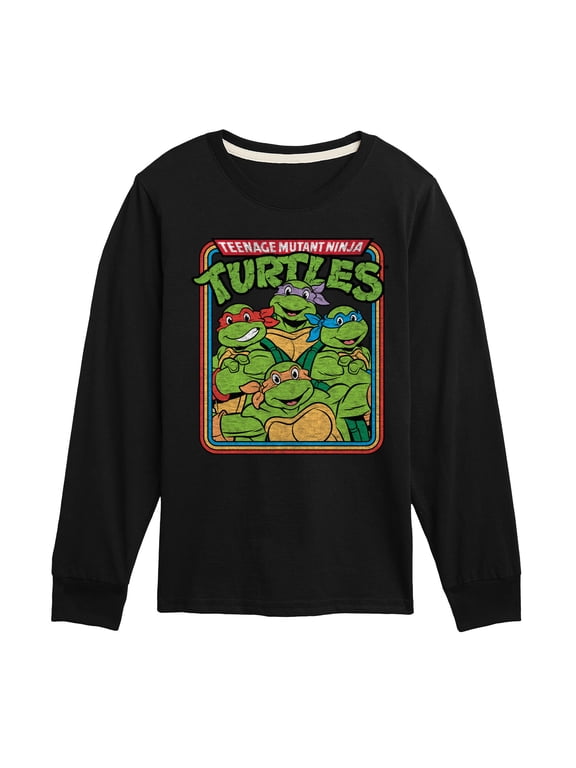 - Retro Group Boys' Long Sleeve Graphic T-Shirt