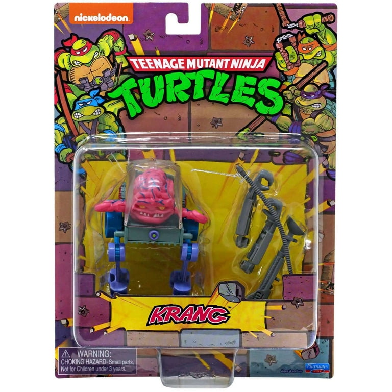 Teenage Mutant Ninja Turtles Retro Krang Action Figure Villains Mutant Module