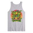thumbnail image 1 of Teenage Mutant Ninja Turtles - Retro Sunset Circle - Men's Jersey Tank Top, 1 of 3