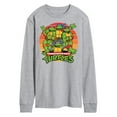 thumbnail image 1 of Teenage Mutant Ninja Turtles - Retro Sunset Circle - Men's Long Sleeve T-Shirt, 1 of 5