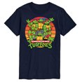 thumbnail image 1 of Teenage Mutant Ninja Turtles - Retro Sunset Circle - Men's Short Sleeve Graphic T-Shirt, 1 of 5