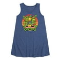 thumbnail image 1 of Teenage Mutant Ninja Turtles - Retro Sunset - Girls Aline Dress, 1 of 4