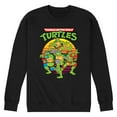 thumbnail image 1 of Teenage Mutant Ninja Turtles - Retro Sunset - Men's Crew Fleece Sweatshirt, 1 of 4