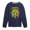thumbnail image 1 of Teenage Mutant Ninja Turtles - Retro Sunset - Toddler & Youth Long Sleeve Graphic T-Shirt, 1 of 5