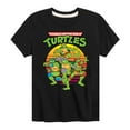 thumbnail image 1 of Teenage Mutant Ninja Turtles - Retro Sunset - Toddler & Youth Short Sleeve Graphic T-Shirt, 1 of 5