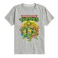 thumbnail image 1 of Teenage Mutant Ninja Turtles - Retro Sunset - Toddler & Youth Short Sleeve Graphic T-Shirt, 1 of 5