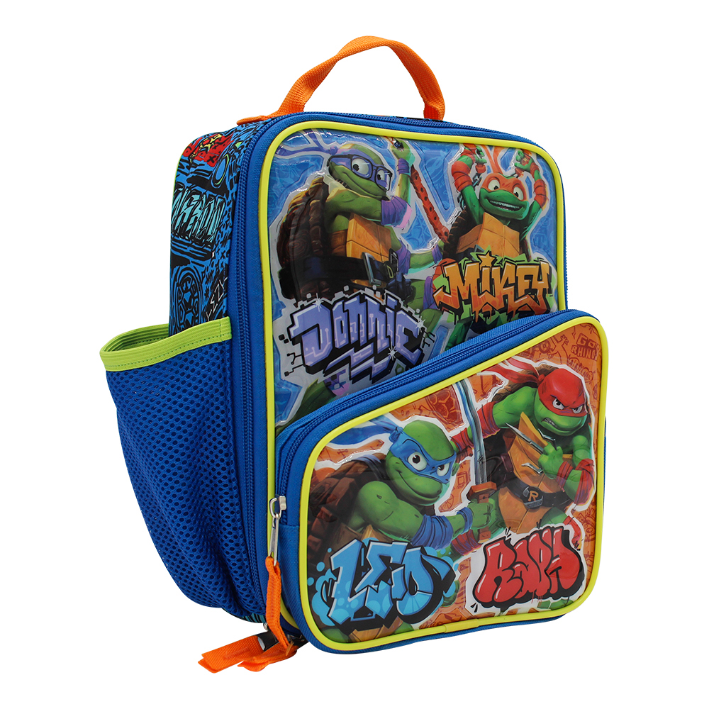 Teenage Mutant Ninja Turtles Reusable Rectangular Polyester Lunch Bag - image 1 of 5