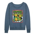 thumbnail image 1 of Teenage Mutant Ninja Turtles - Ripping Out Of Shirt - Women's Lightweight French Terry Long Sleeve Shirt, 1 of 4
