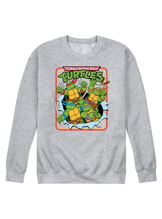 Men's Viacom Teenage Mutant Ninja Turtles Graphic Pullover Sweatshirt -  Plum Purple S