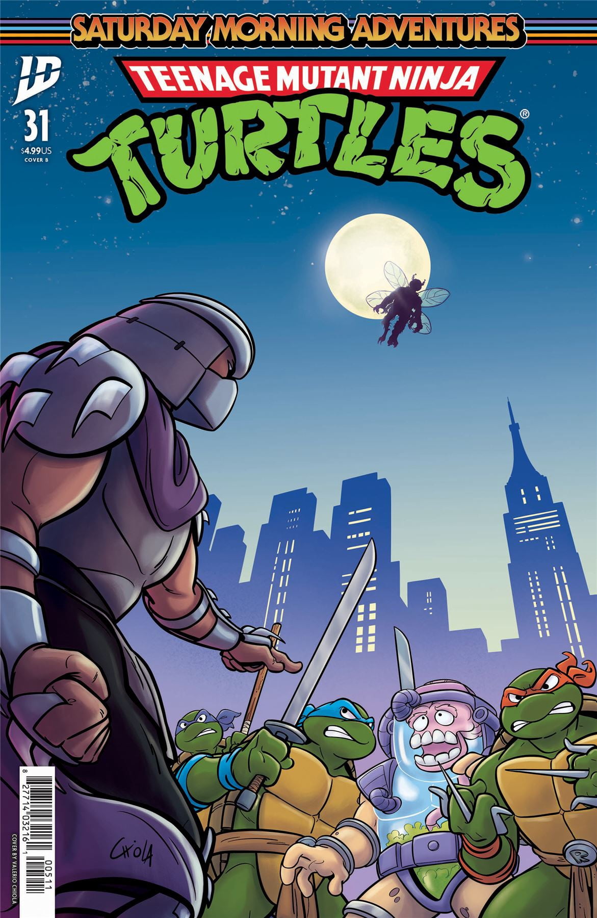 Cover of Teenage Mutant Ninja Turtles: Saturday Morning Adventures #31