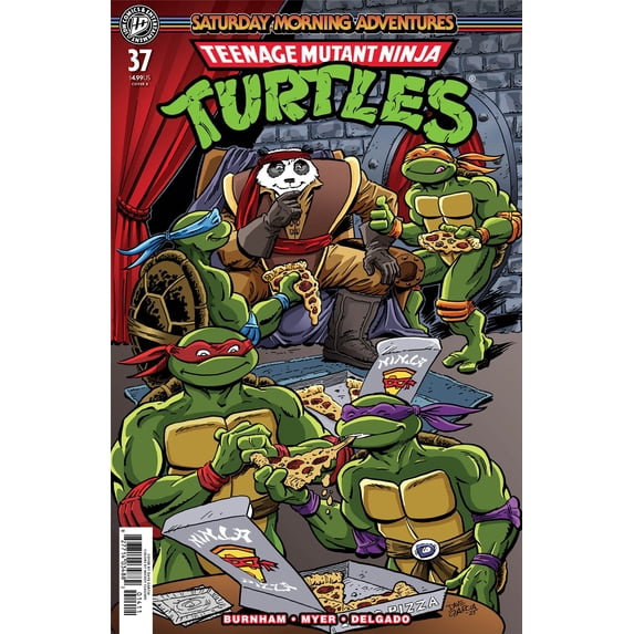 Teenage Mutant Ninja Turtles: Saturday Morning Adventures #37 Variant B (Dave Garcia) IDW Publishing Comic Book 2026