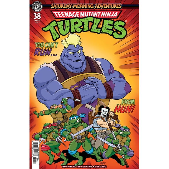 Teenage Mutant Ninja Turtles: Saturday Morning Adventures #38 Variant B (Hazouri) IDW Publishing Comic Book 2026