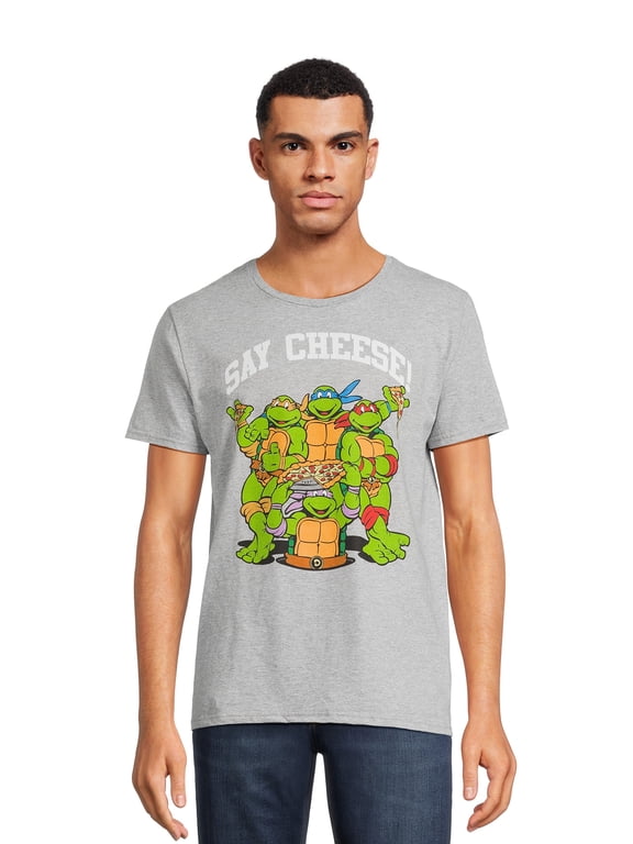 Say Cheese Men’s & Big Men’s Graphic Tee, Sizes S-3XL