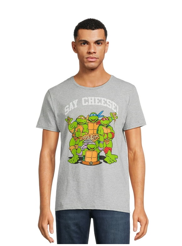 Teenage Mutant Ninja Turtles Say Cheese Men’s & Big Men’s Graphic Tee, Sizes S-3XL