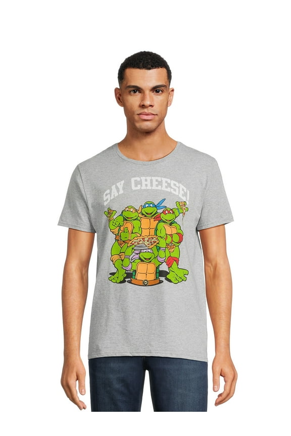 Say Cheese Men’s & Big Men’s Graphic Tee, Sizes S-3XL