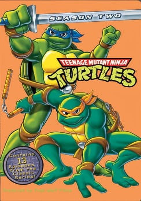 Teenage Mutant Ninja Turtles: Season 2 (DVD) - Walmart.com