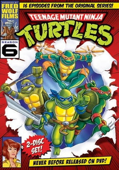 Teenage Mutant Ninja Turtles: Season 6 (DVD) - Walmart.com