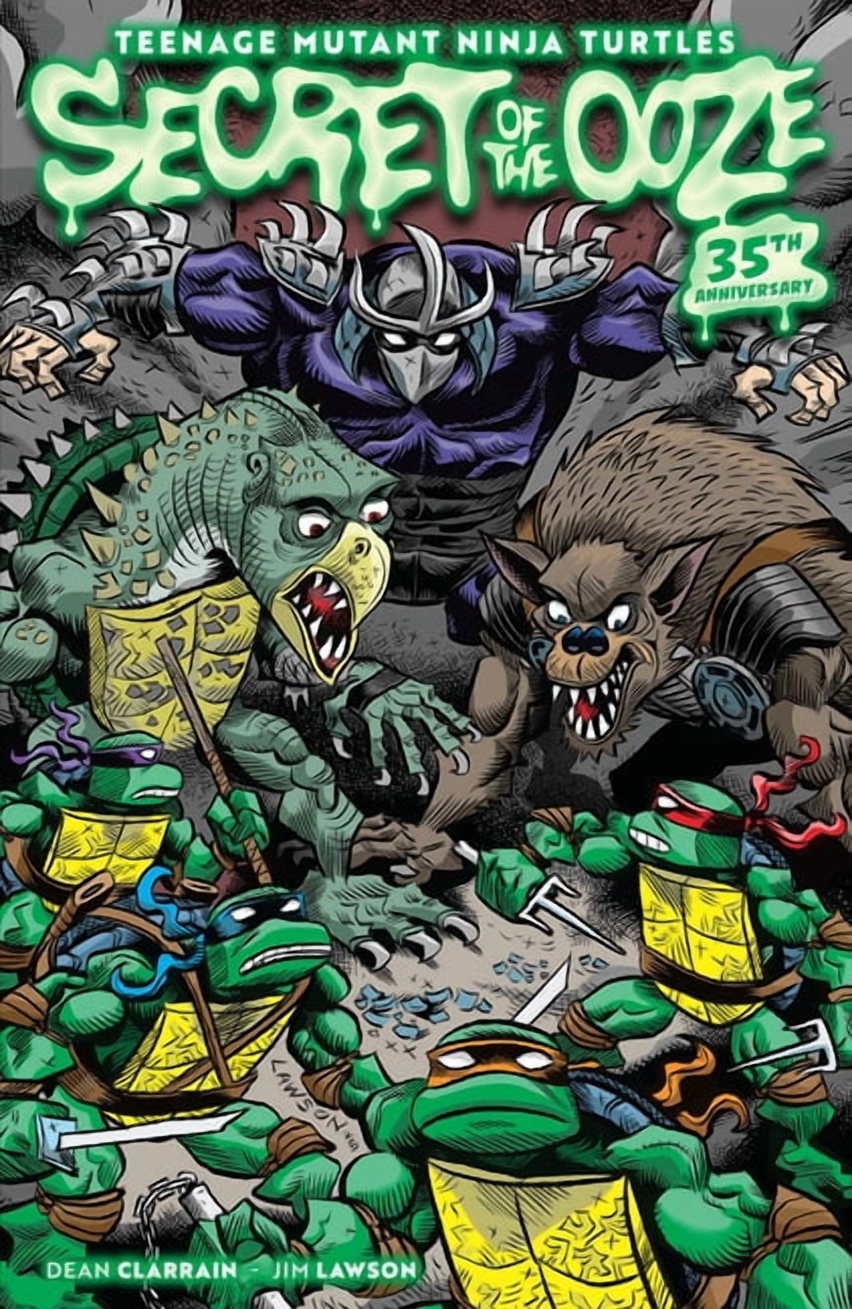 Teenage Mutant Ninja Turtles: Secret of the Ooze--35th Anniversary, (Hardcover)
