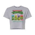 thumbnail image 1 of Teenage Mutant Ninja Turtles - Select - Juniors Cropped Cotton Blend T-Shirt, 1 of 5