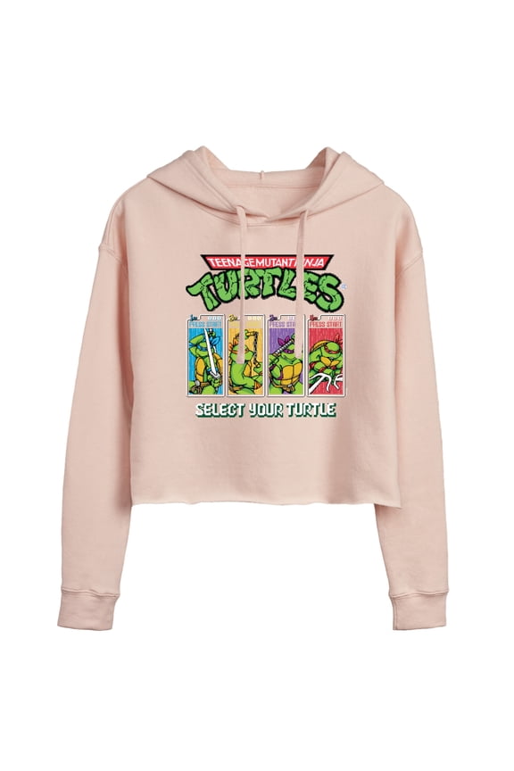 - Select - Juniors Cropped Pullover Hoodie
