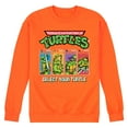 thumbnail image 1 of Teenage Mutant Ninja Turtles - Select - Men's Crew Neck Fleece Pullover, 1 of 6