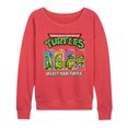 thumbnail image 1 of Teenage Mutant Ninja Turtles - Select - Women's Lightweight French Terry Pullover, 1 of 1