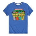 thumbnail image 1 of Teenage Mutant Ninja Turtles - Sewer Christmas - Toddler And Youth Short Sleeve Graphic T-Shirt, 1 of 5