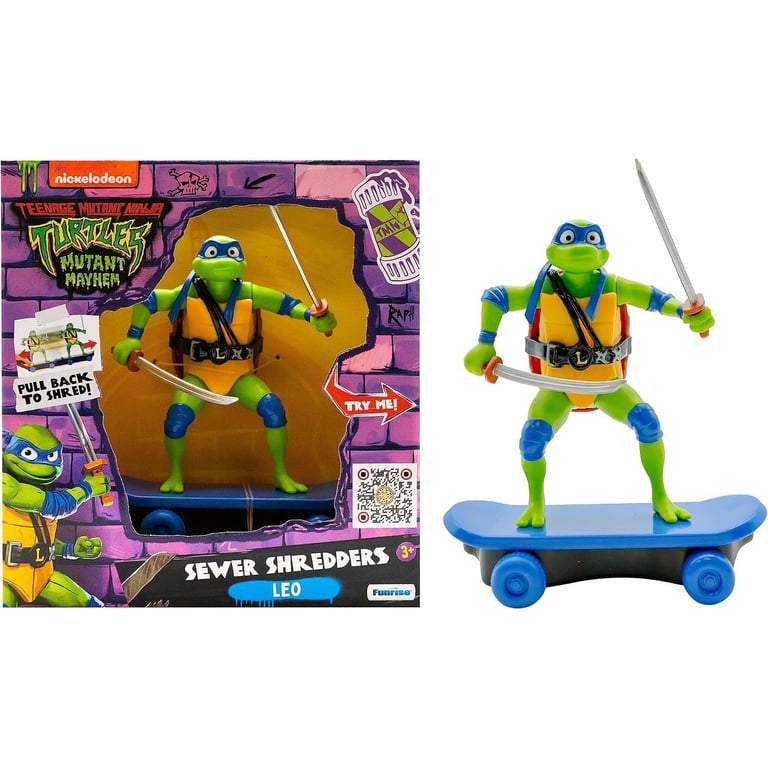 knowy　SHREDJACKET & FLASHBACKPANTS Teenage Mutant Ninja Turtles Sewer Shredders Leo Pullback Vehicle