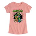 thumbnail image 1 of Teenage Mutant Ninja Turtles - Sewer Skateboard - Girls Short Sleeve T-Shirt, 1 of 4