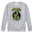 thumbnail image 1 of Teenage Mutant Ninja Turtles - Sewer Skateboard - Men's Long Sleeve Crew Neck Fleece, 1 of 4