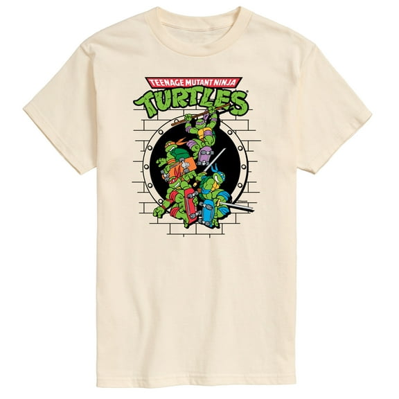 Teenage Mutant Ninja Turtles - Sewer Skateboard - Men's Short Sleeve Graphic T-Shirt