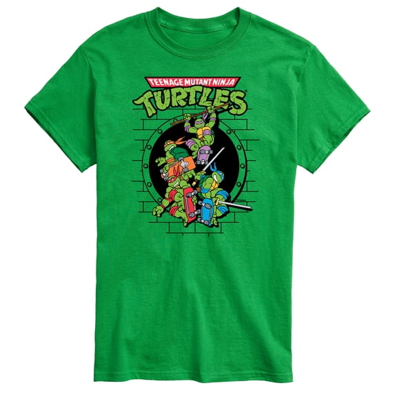 Teenage Mutant Ninja Turtles - Sewer Skateboard - Men's Short Sleeve Graphic T-Shirt