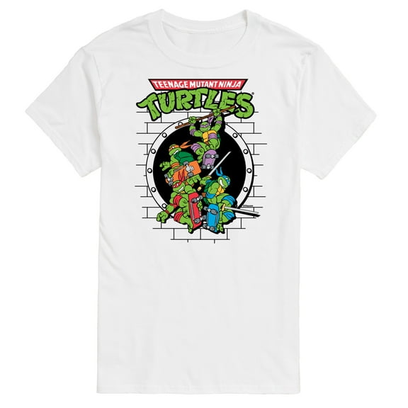 Teenage Mutant Ninja Turtles - Sewer Skateboard - Men's Short Sleeve Graphic T-Shirt