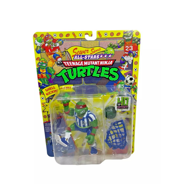 Teenage Mutant Ninja Turtles Sewer Sports Shell Kickin Raph 40th
