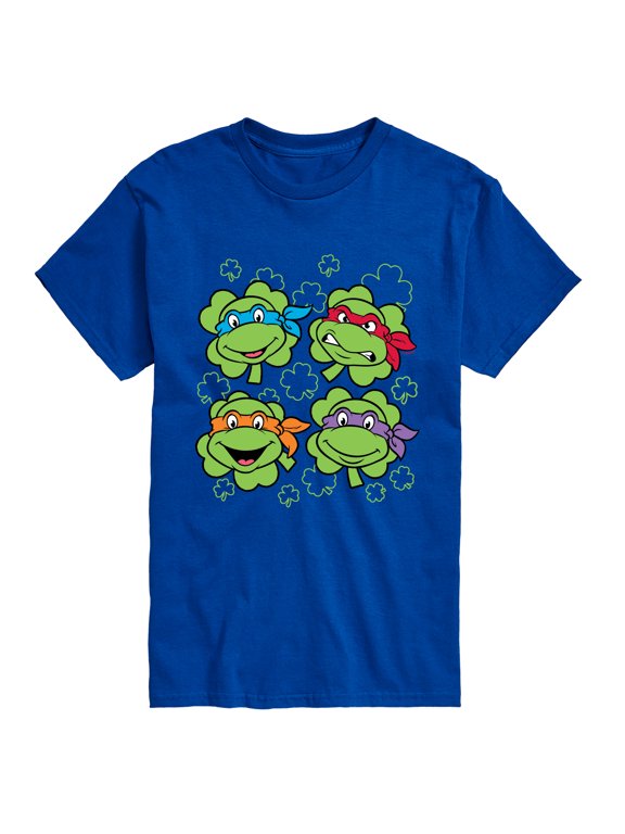 - Shamrock Faces Men's Short Sleeve Graphic T-Shirt