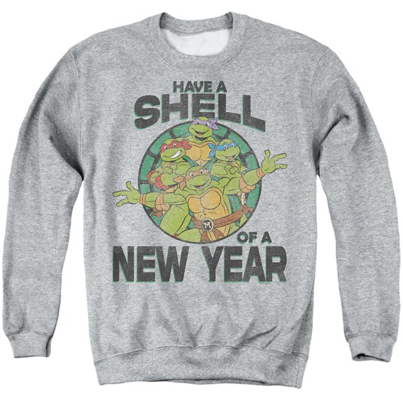 Teenage Mutant Ninja Turtles Shell of A New Year Unisex Adult Crewneck Sweatshirt