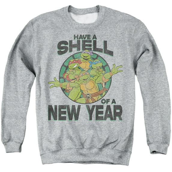 Teenage Mutant Ninja Turtles Shell of A New Year Unisex Adult Crewneck Sweatshirt