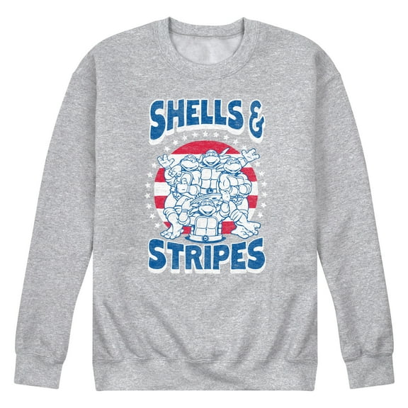 Teenage Mutant Ninja Turtles - Shells And Stripes - Men's Crew Neck Pullover