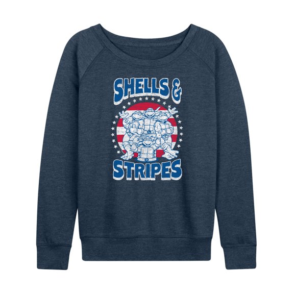 Teenage Mutant Ninja Turtles - Shells And Stripes - Women's Lightweight Long Sleeve Shirt